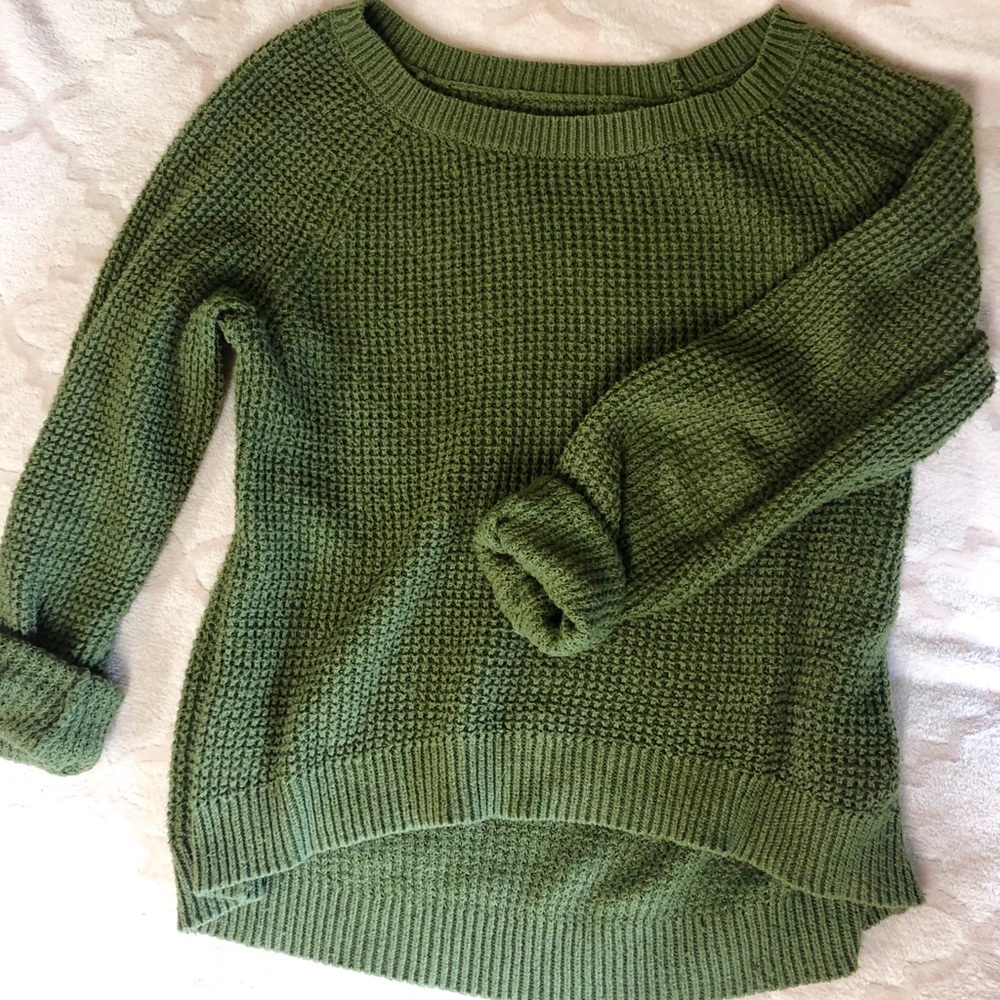 DONATED!! Old Navy Olive Green Sweater